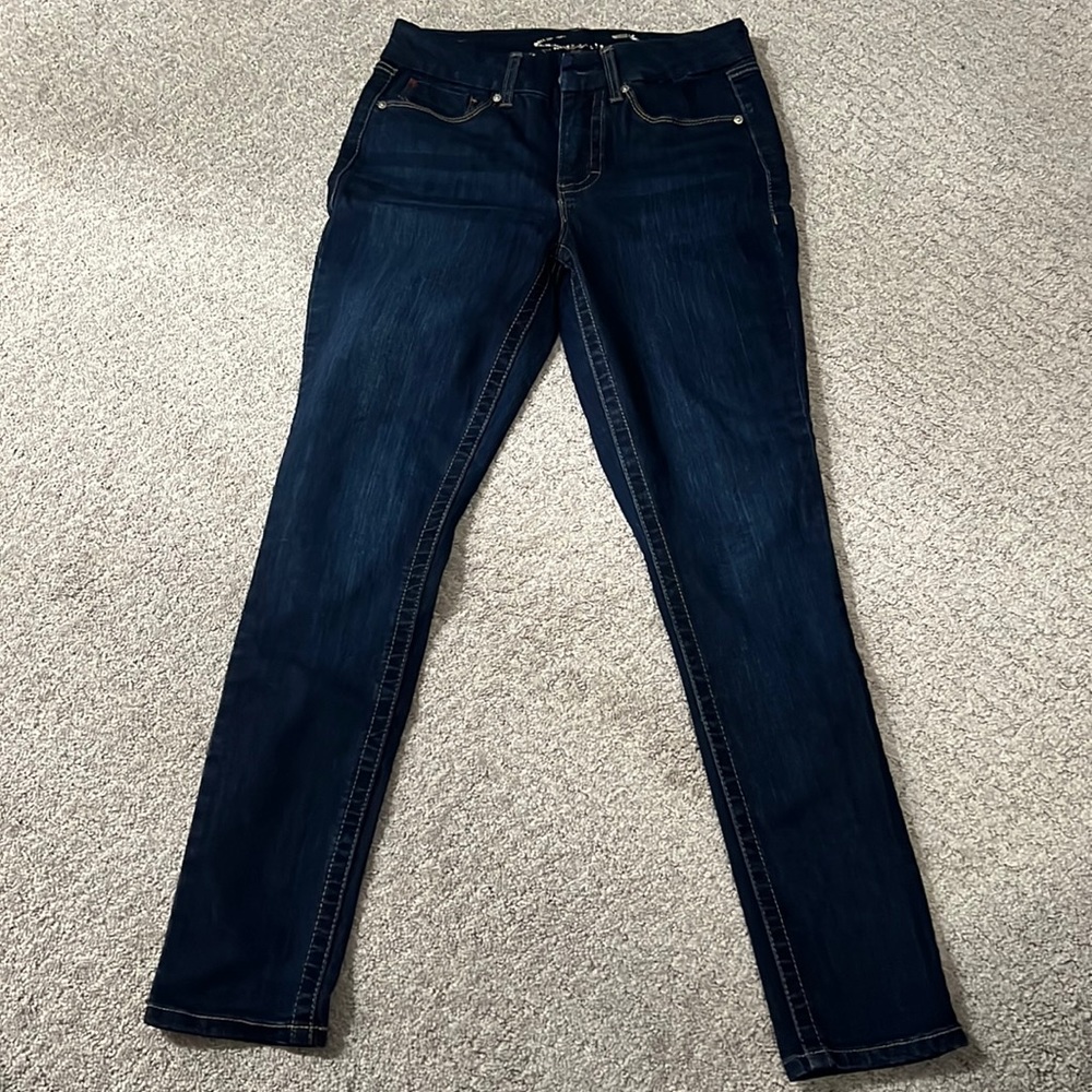 Seven7 Tummy-less High Rise Skinny Jeans